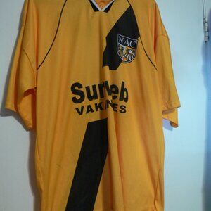 DUTCH SOCCER TEAM NAC SHIRT,SIZE XL USED,VAN HOOYDONK